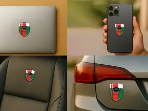 Ford Badges Silicone Auto Pro Max Résistants Stylé Design